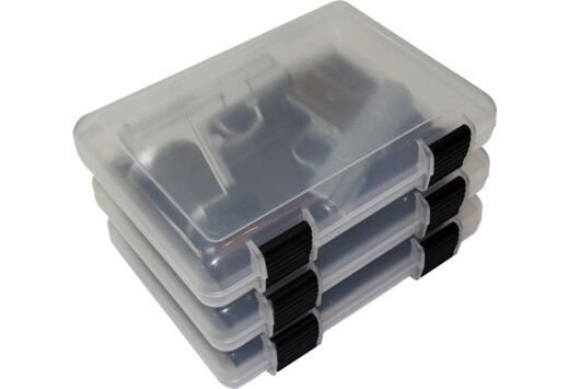 MTM In-Safe Handgun Storage Case 9" Clear Smoke - ISC9