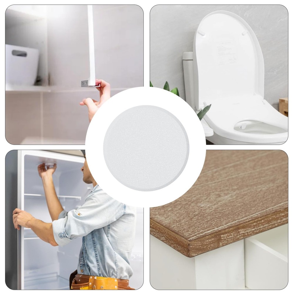 HOME MASTER HARDWARE 5" Wall Protector Round, 5 Pack 5 inch - 5 Pack, Round