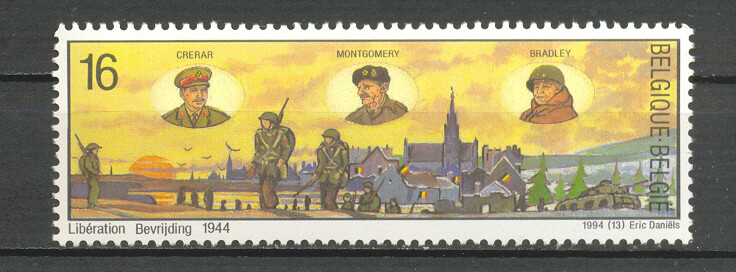 BELGIUM 1994 WWII liberation MNH**  2571