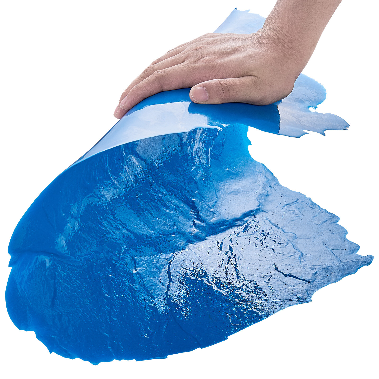 VEVOR Concrete Stamps Mat 36 in & 18 in 4 pcs Texturing Skin Polyurethane Molds