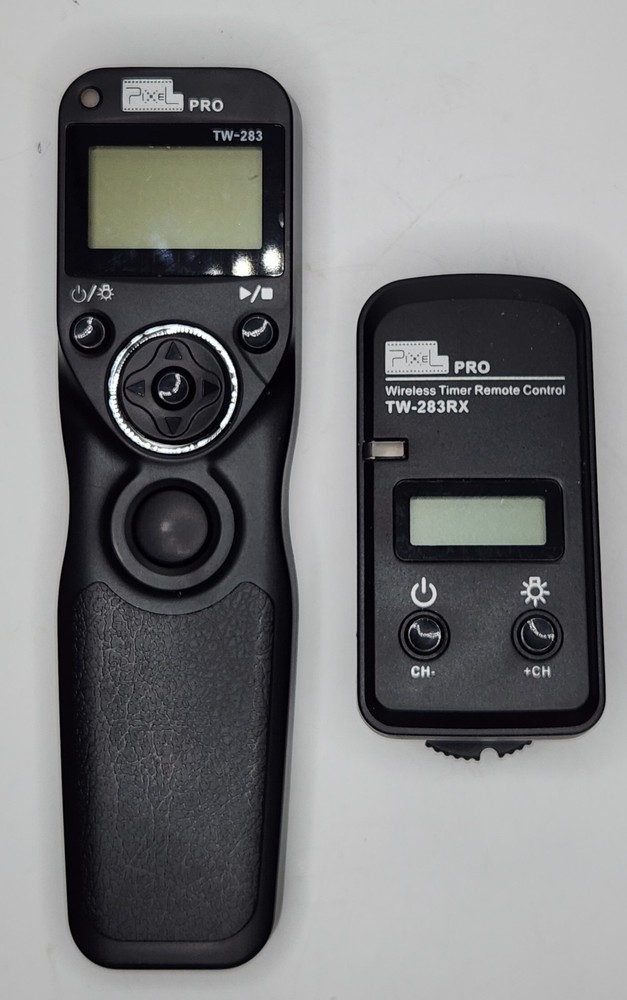 Pixel PRO Wireless Timer Remote Control TW-283TX & TW-283RX For Canon & Nikon.