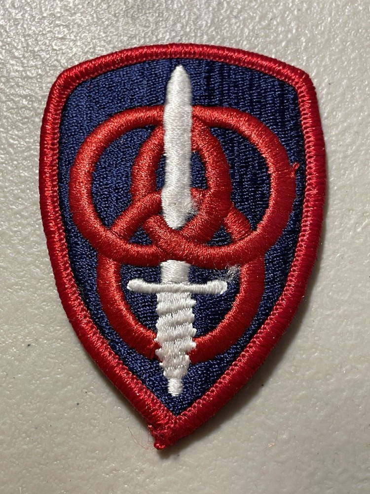 U.S. ARMY 3RD PERSONNEL COMMAND ARM SLEEVE PATCH CLASS A FULL COLOR #041025-44