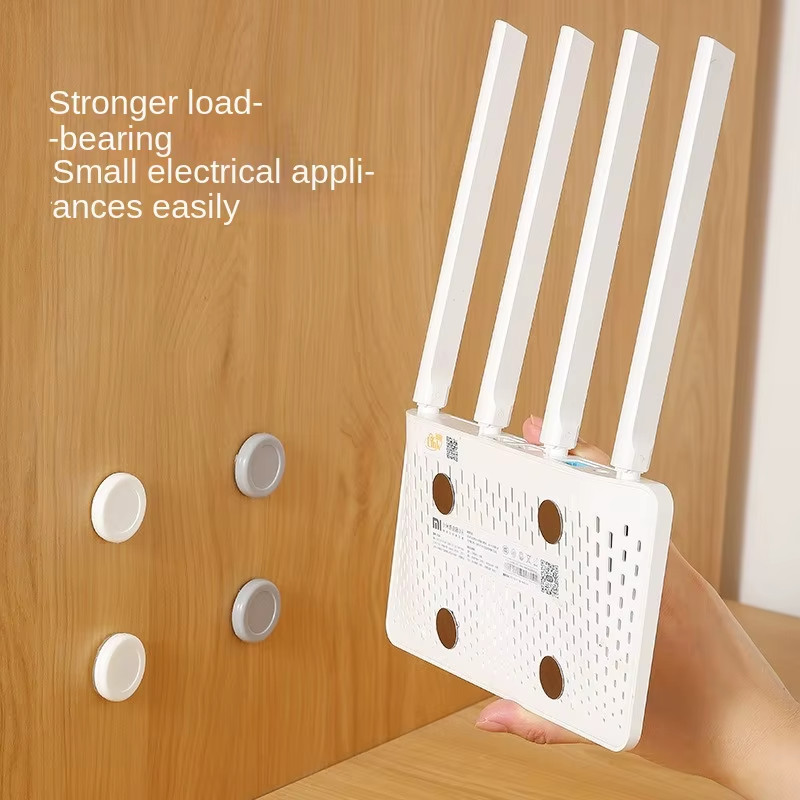 Magnetic Wall Mount Adhesive Hold Remote Control Holder - 3 Count
