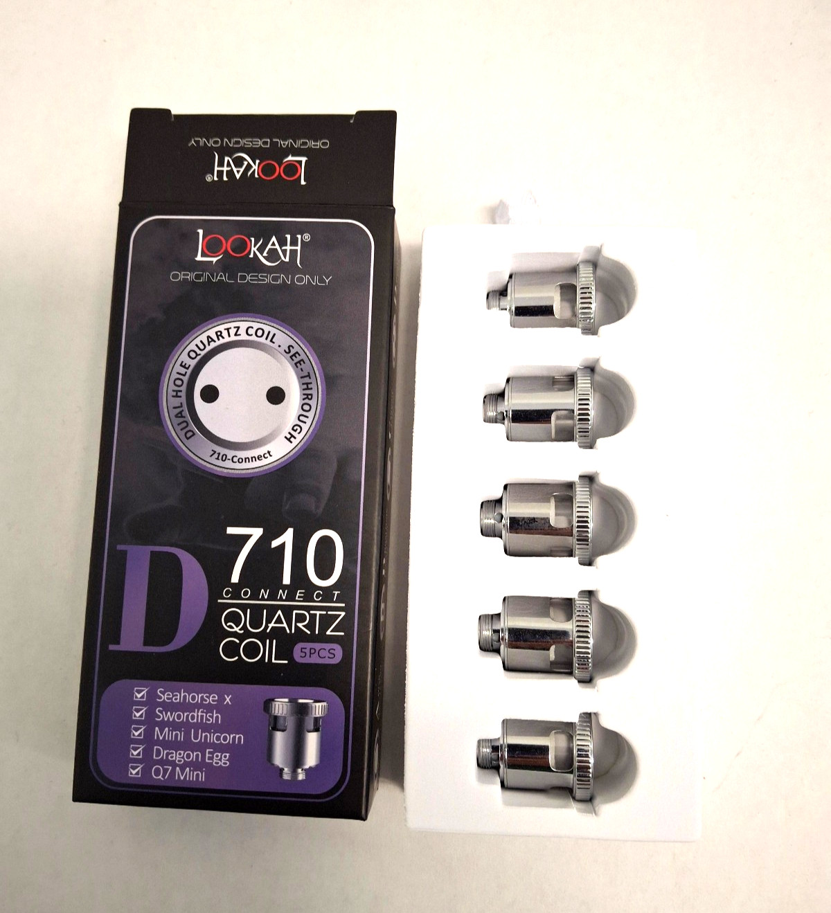 D710 Connect Quartz Coils - Pack of 5