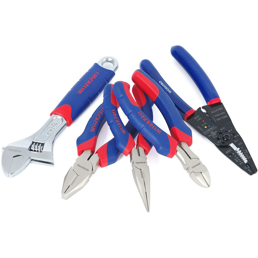 Home Repair Hand Tool Kit Basic Mechanic Tools Set w/Carrying Tool Bag 322/219PC