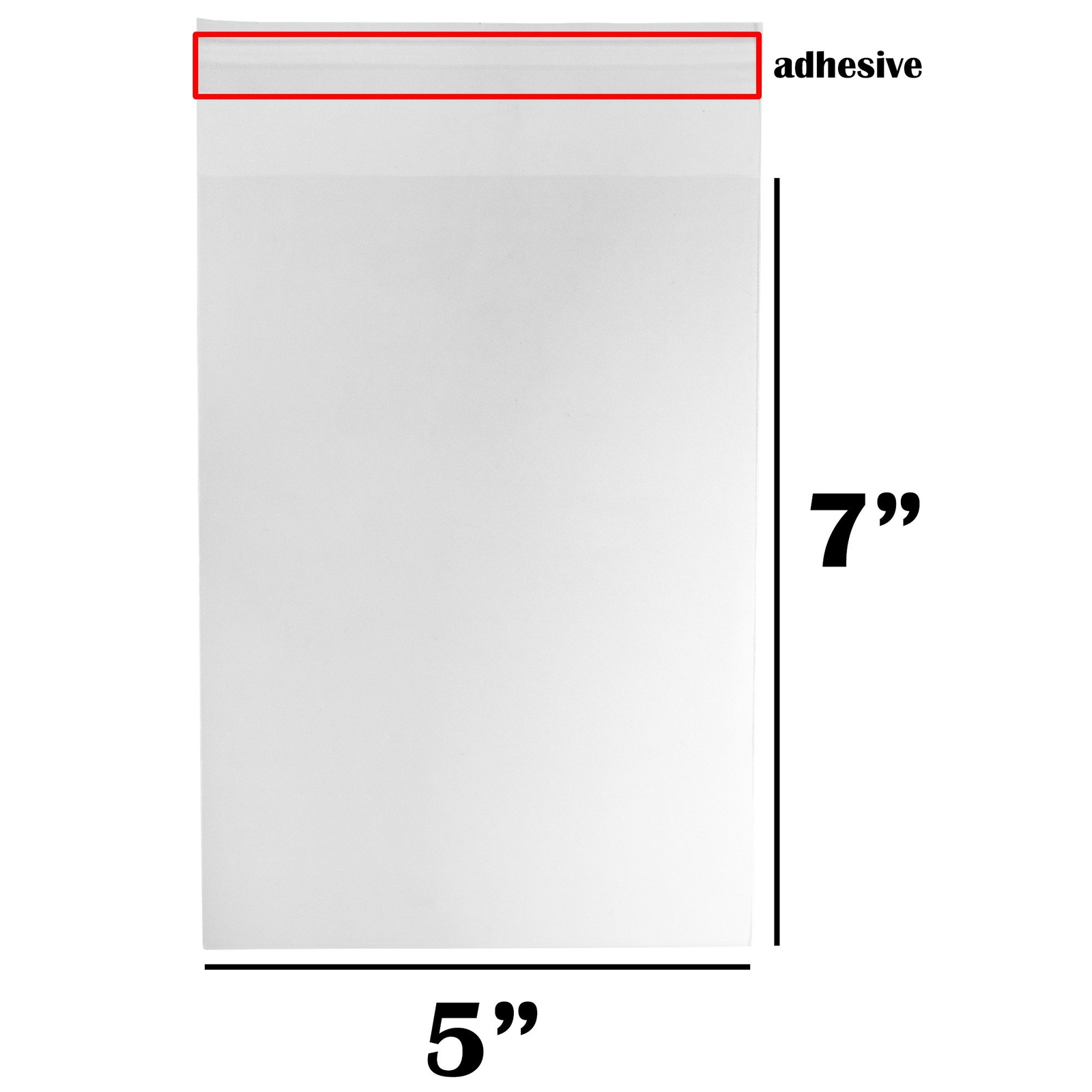 100pc Clear Flat Re-Sealable Food Grade Cellophane Bags for food/storage