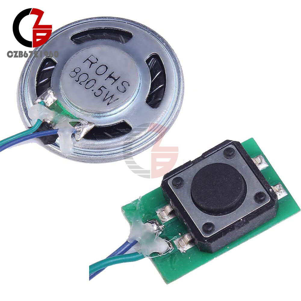 8M Sound Recorder Module Voice MP3 Music Player With Loudspeaker Button Control