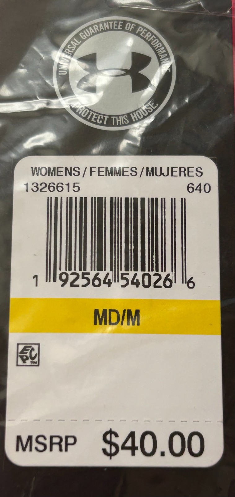 Under Armour Womens Powerhouse SS Jersey Hot Pink Medium 1326615 Retail $40