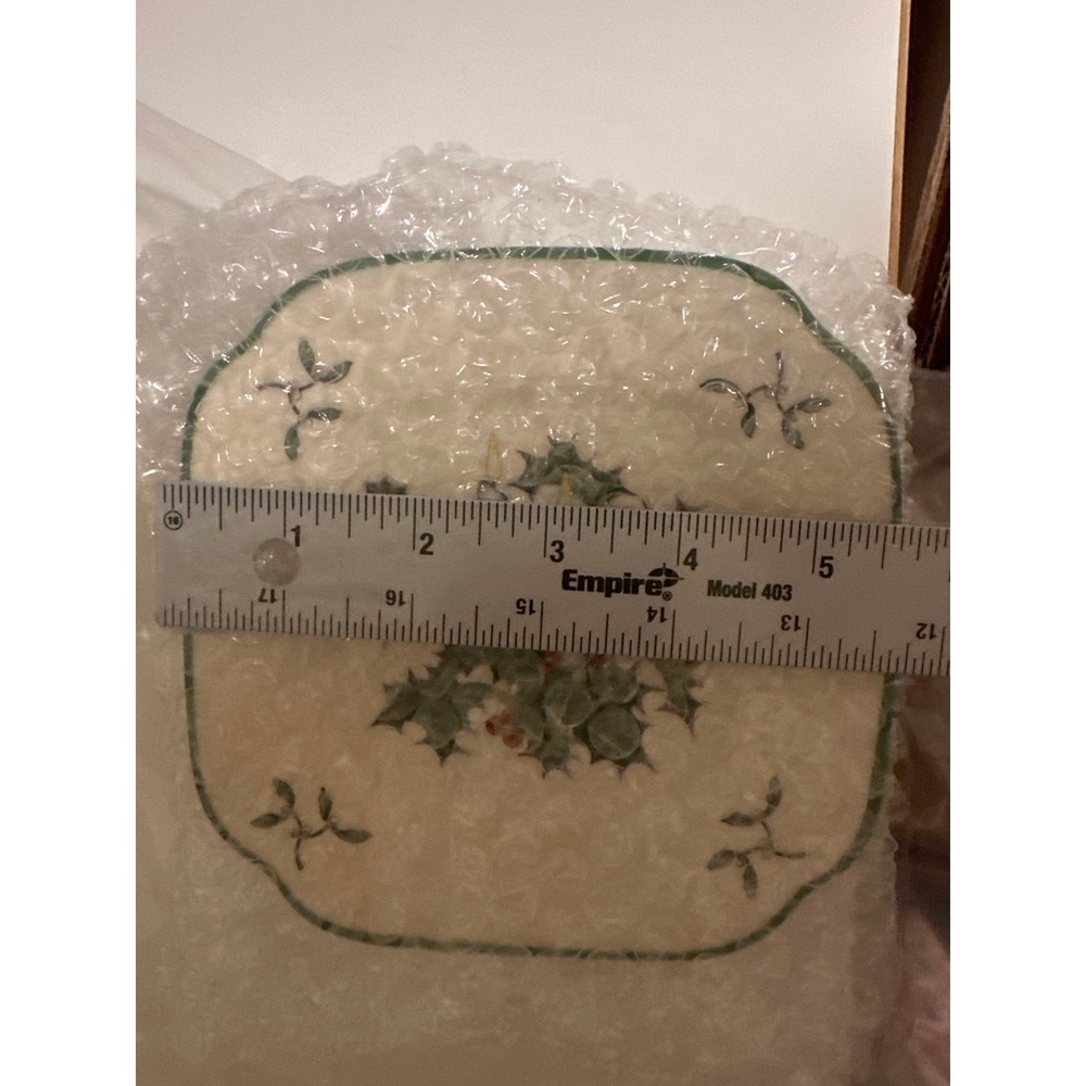 Spode 2005 Replacement square Decorating Tree World Christmas small 6" plate