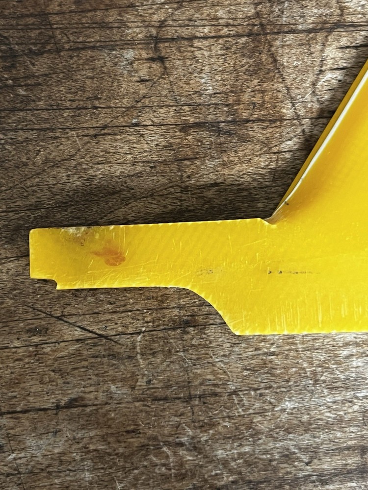 Vintage Star Surfboard Fin Right Side