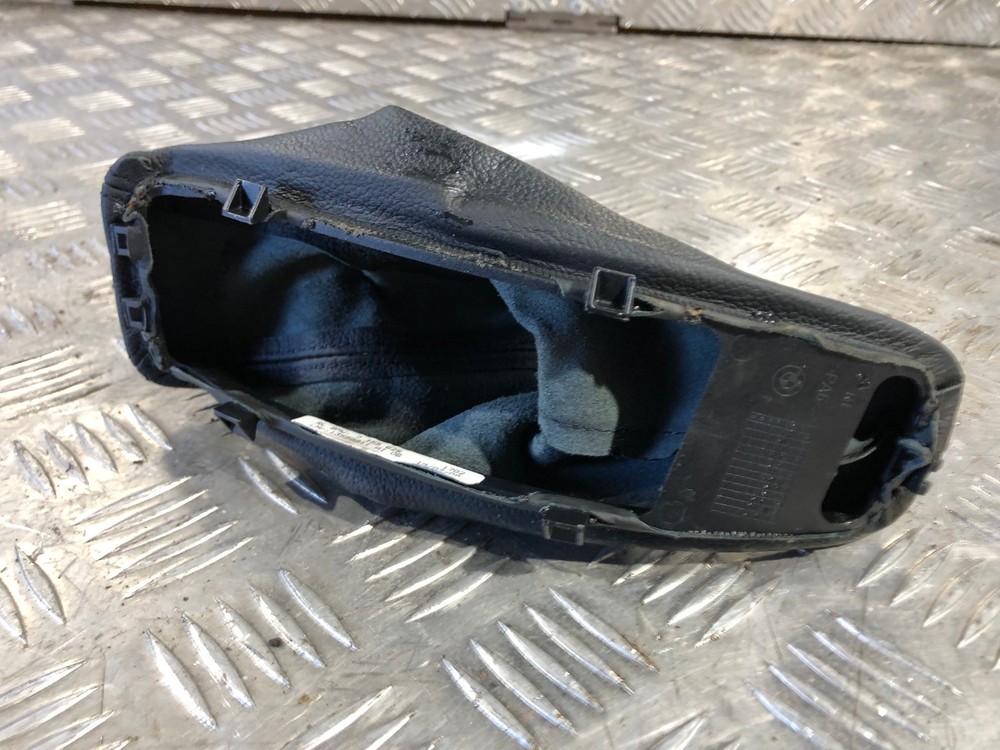 BMW E90 E91 E92 E93 3 SERIES BLACK LEATHER HANDBRAKE GAITER GAITOR