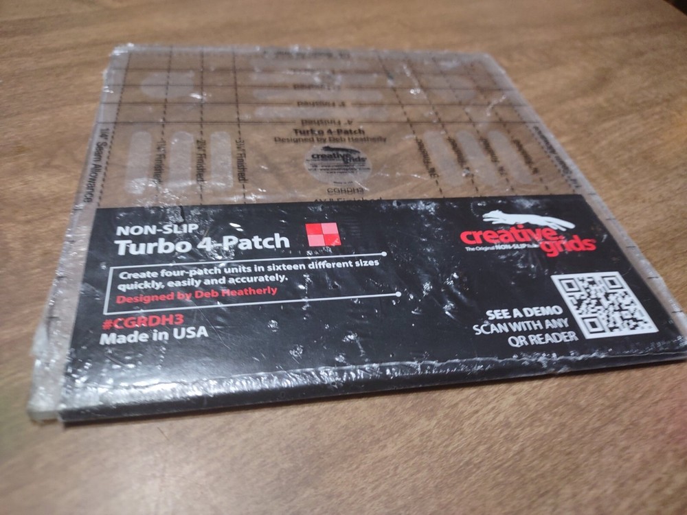 Creative Grids Turbo 4-Patch Template (CGRDH3) BRAND NEW