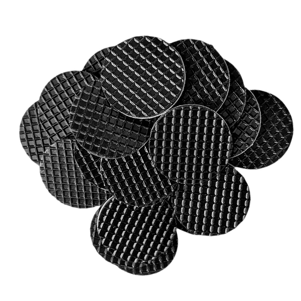 20* Black Self-adhesive Guitar Picks Grips Stop Dropping Anti-drop Guitar Picks*