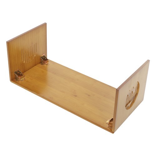 Tawny Foldable Floor Table Bamboo Folding Coffee Table Without Assembly 13.22lbs