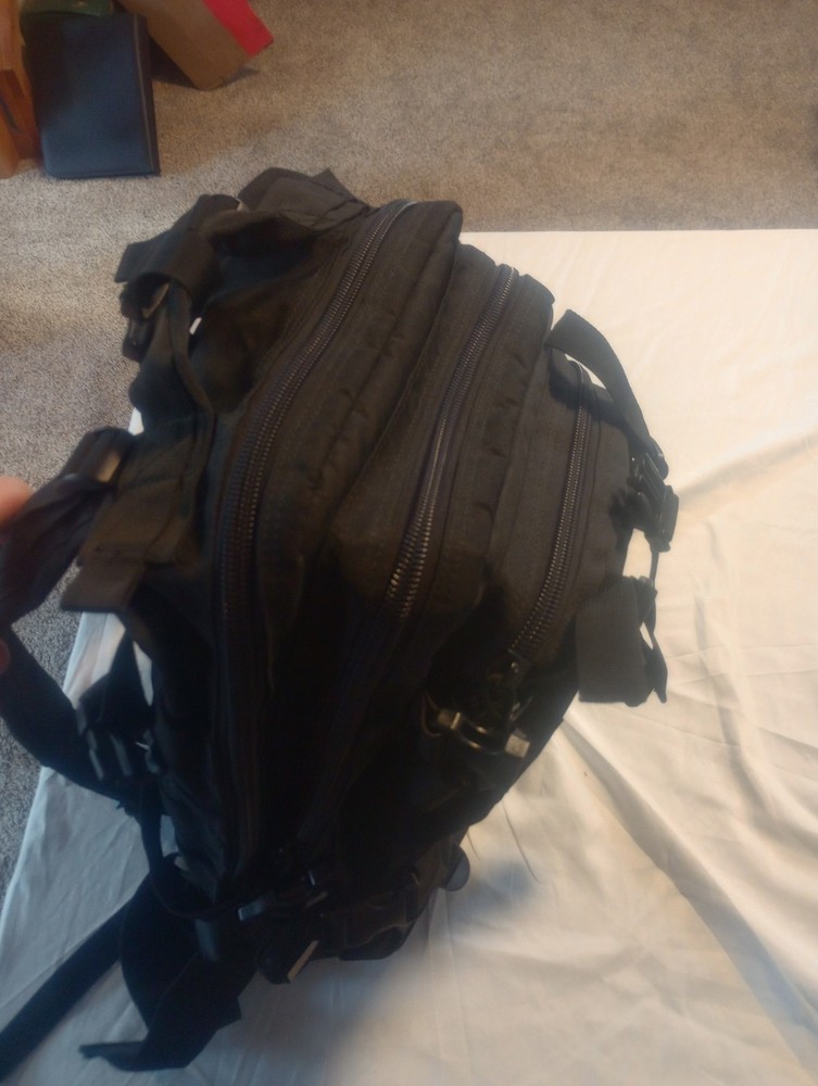 Seibertron Tactical Series Large Capacity Backpack Black