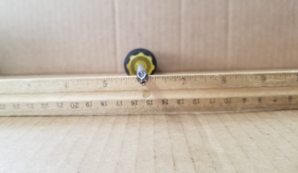 Vintage Black &Yellow Phillips Screwdriver VGC