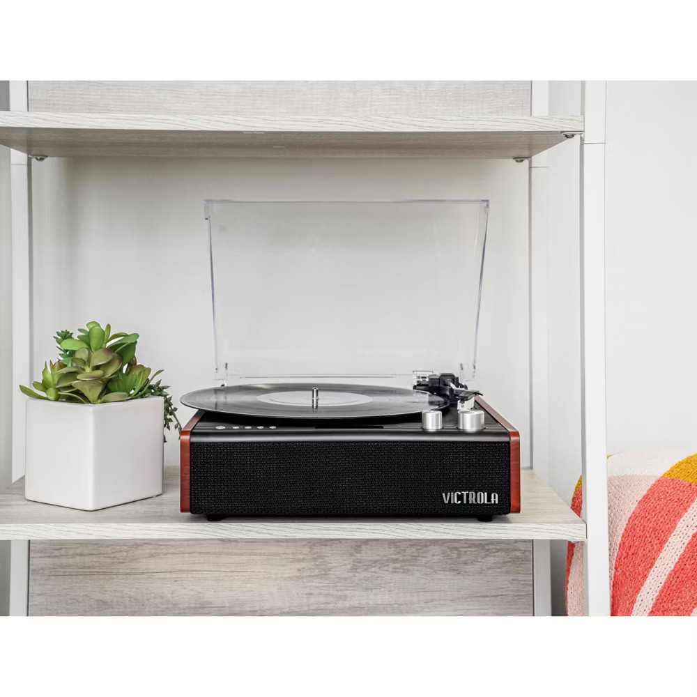 Victrola Brighton Record Player Turntable Bluetooth 3-Speed RCA Out