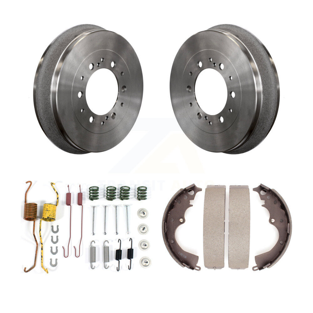 Rear Brake Drum Shoes And Spring Hardware Kit Set 4 PCS For Toyota Tacoma 6 Lugs