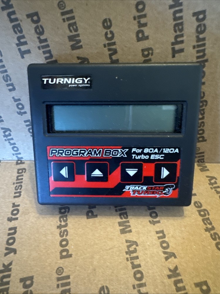 Turnigy Trackstar 80A/ 120A Turbo ESC Program Box