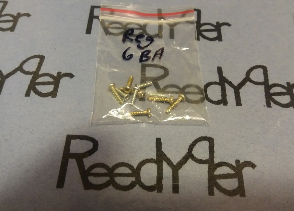 Gameboy Advance replacement 3 Phillips 6 Triwing screw set replace fix system