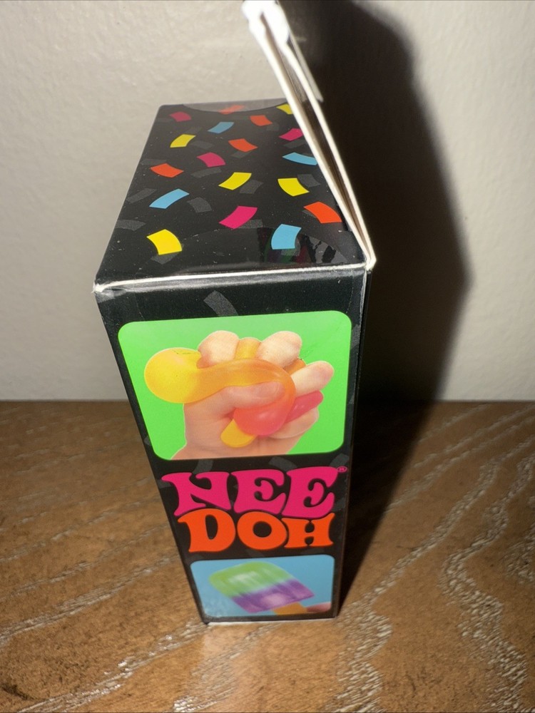 Nee Doh Nice-Sicle Super Solid Squish Tactile Squeeze Toy