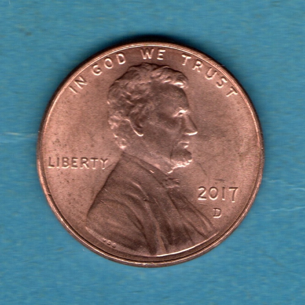 2017 D Lincoln Shield Cent Uncirculated
