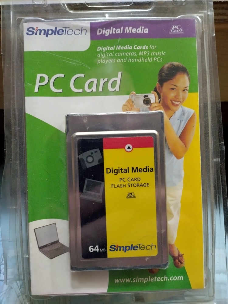 SIMPLETECH Digital Media PC Card STI-ATAFL/64 PCMCIA FLASH