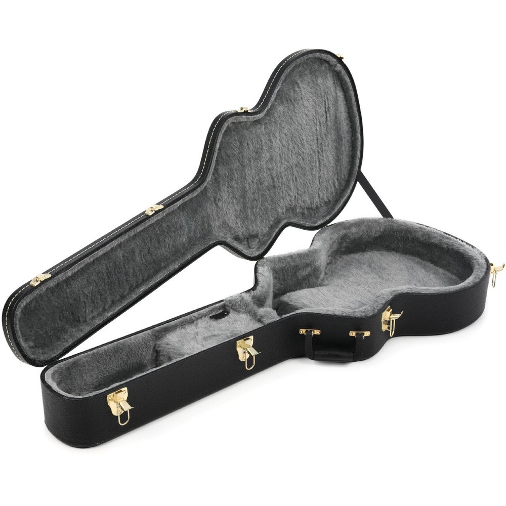 Gretsch G6298 Flat Lid Hard Shell Case for Electromatic 12 String Guitar Black