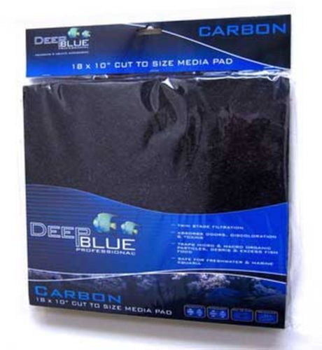 DEEP BLUE PRO FILTER PADS AMMONIA & NITRATE REDUCER CARBON & POLYFIBER ( 4 )