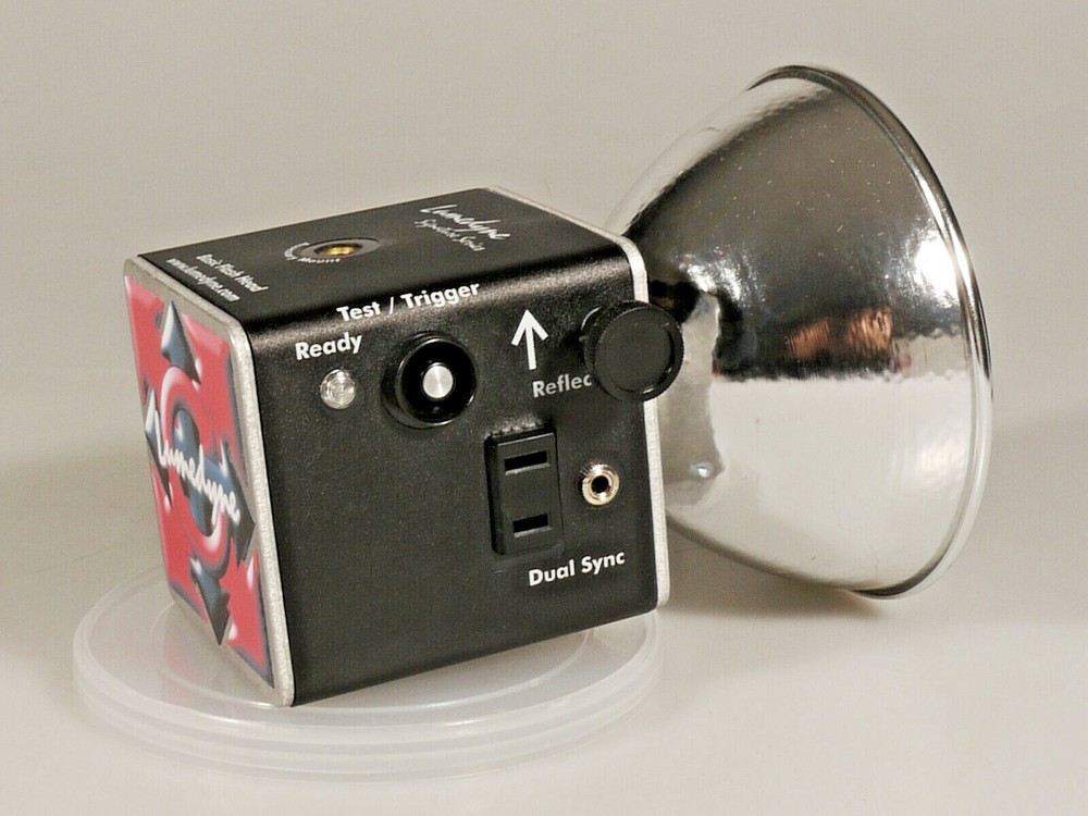 PRL) LUMEDYNE HEBC 800ws BASIC SIGNATURE SERIES HEAD FLASH BLITZ + SYNC CABLE