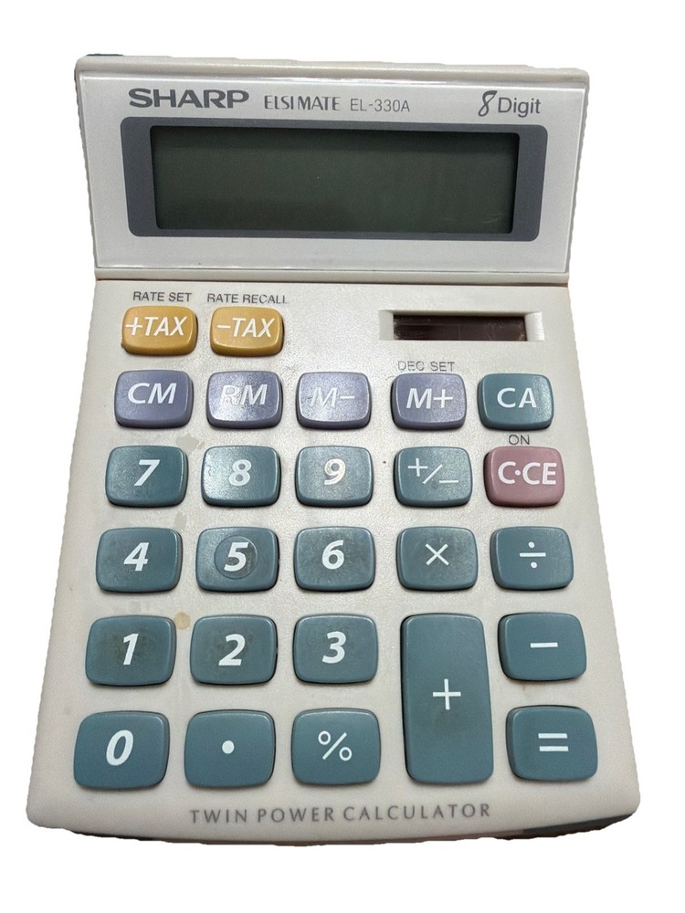 Sharp Elsi Mate EL-330A calculator