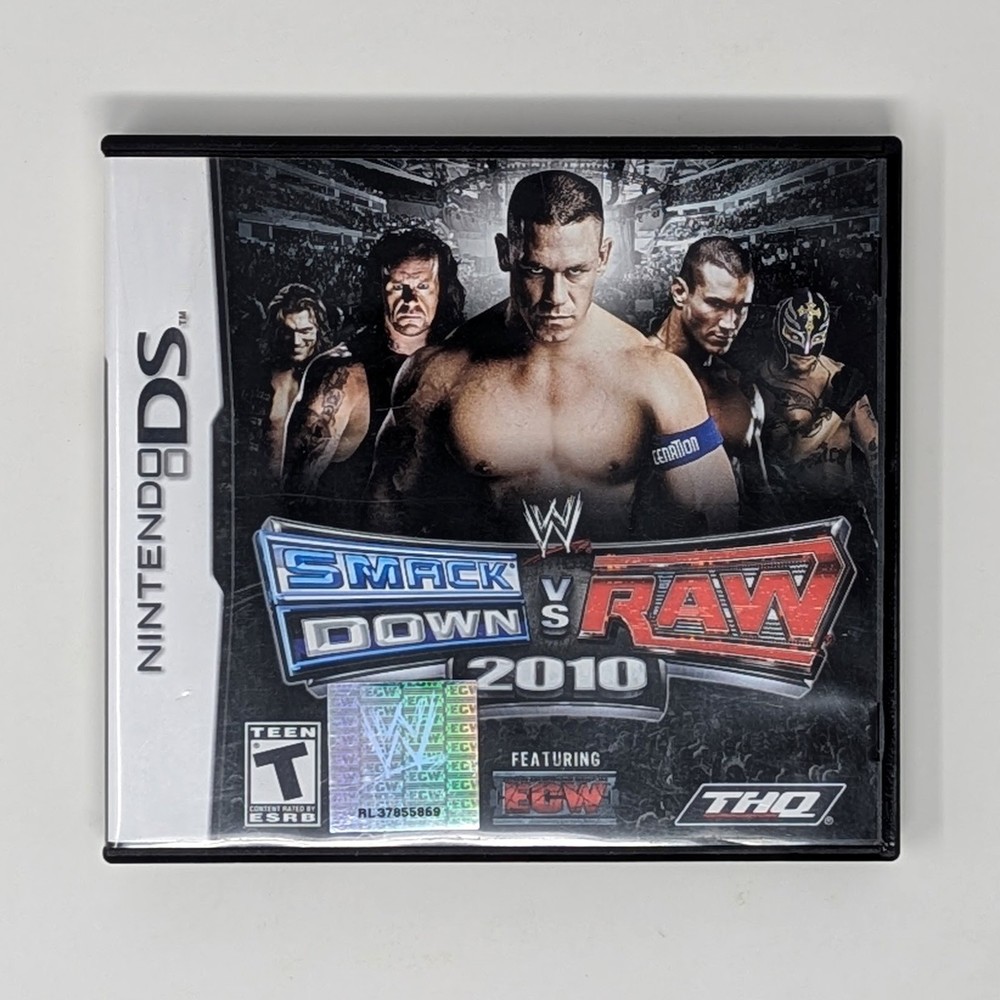 WWE Smackdown vs. Raw 2010 (DS) Case (No Game)