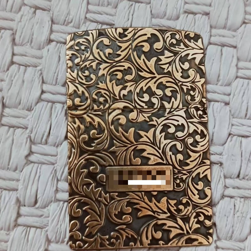 Brass Small Arabesque Full Pattern Set DIY Accessories (Lighter Not Included)