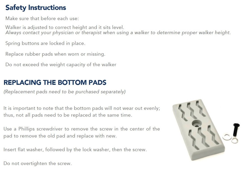 STABILIZED STEPS WALKER PLATFORM ATTACHMENT CONVERSION KIT