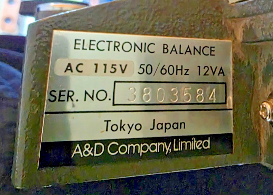 A&D EP‑20KA Precision Industrial Balance Scale - TESTED!
