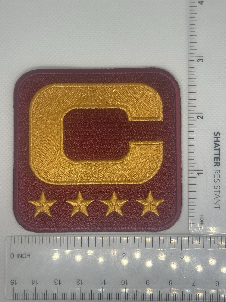 Washington Commanders  Captain Patch 3” Iron On Embroidered