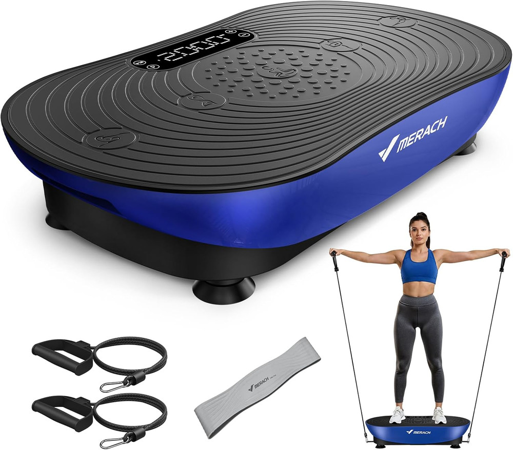 Vibration Plate Exercise Machine, Vibrating Platform for Lymphatic Drainage Weig