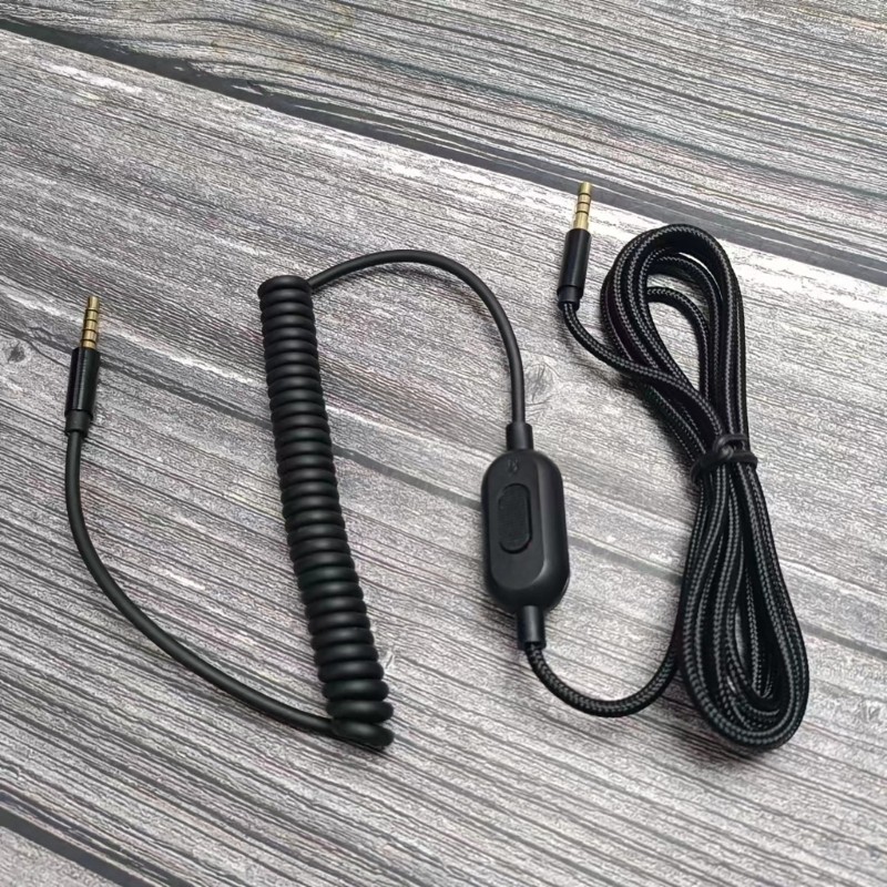 Headphone Cable Inline Mute Control Replacement for A10/A30/A40/A50