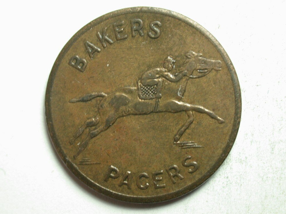 Chicago ILL Bakers Pacers Race Token