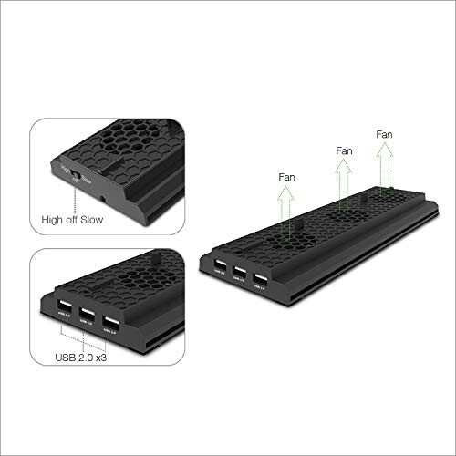 DOBE Xbox Console Cooling Stand Xbox Gaming Accessories