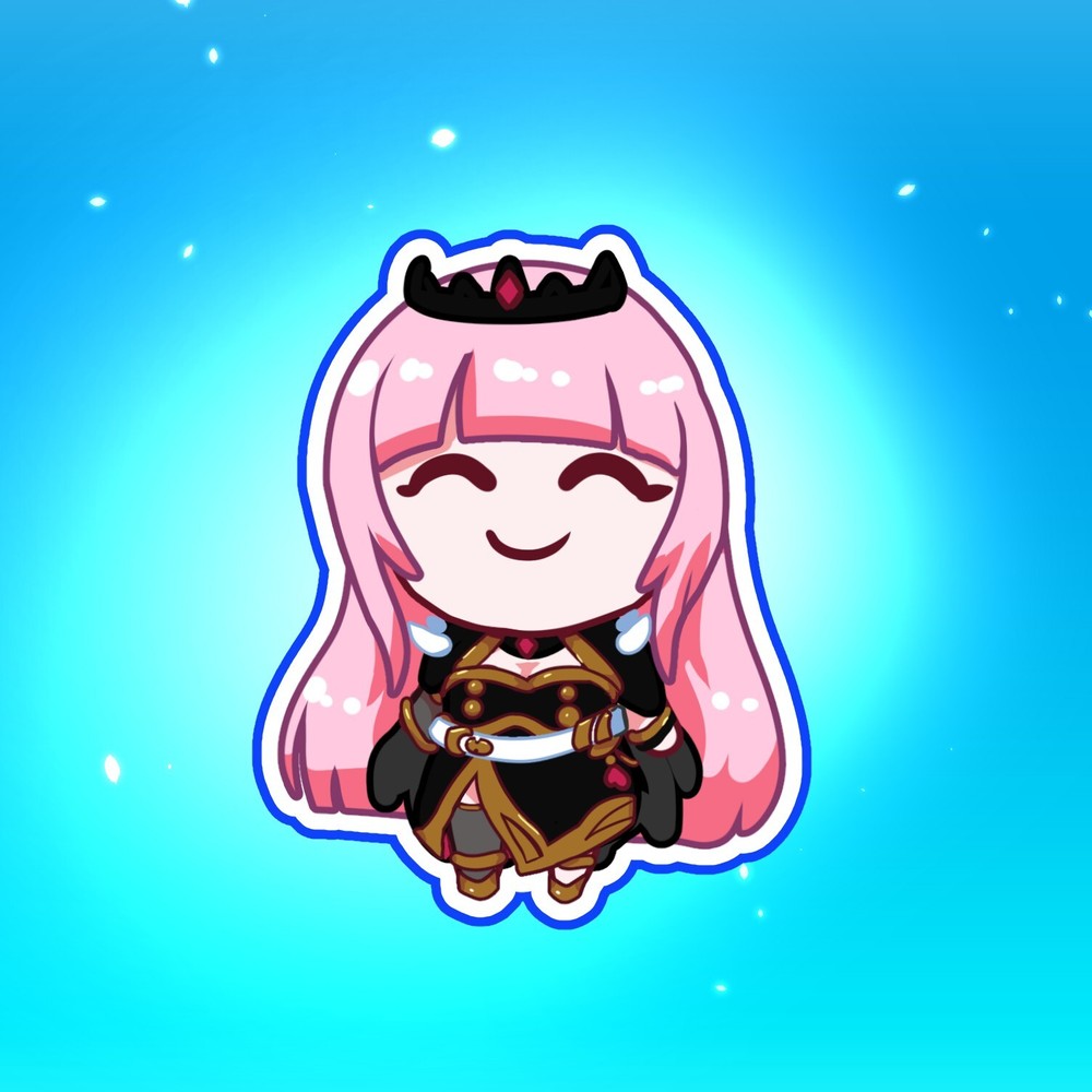 Hololive EN Myth 3" Sticker (Mori Calliope)