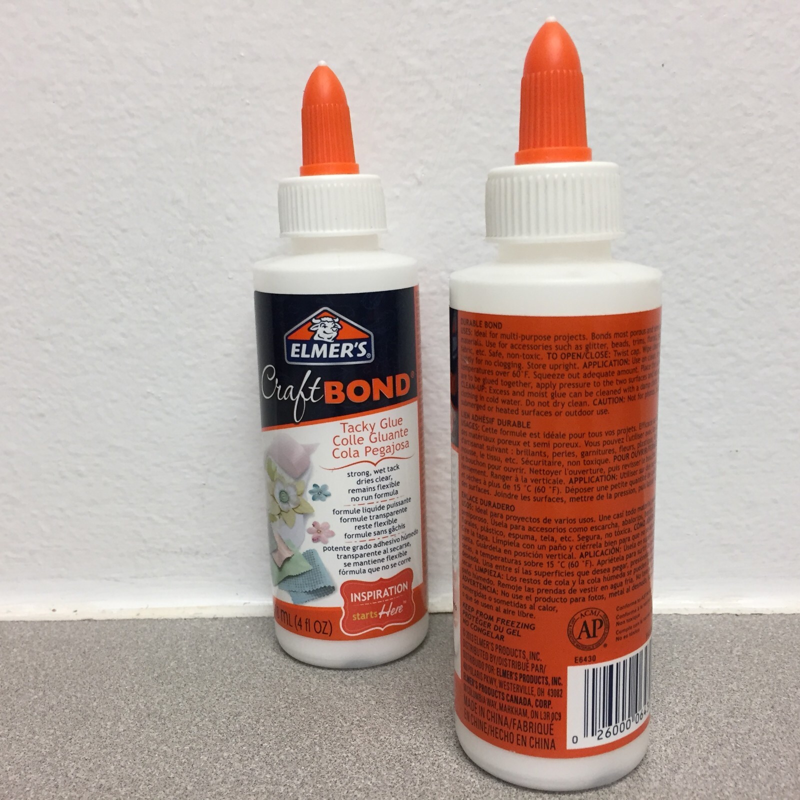 Elmer's E6430 Craft Bond All Purpose Craft Glue, 4 Ounce Two Pack