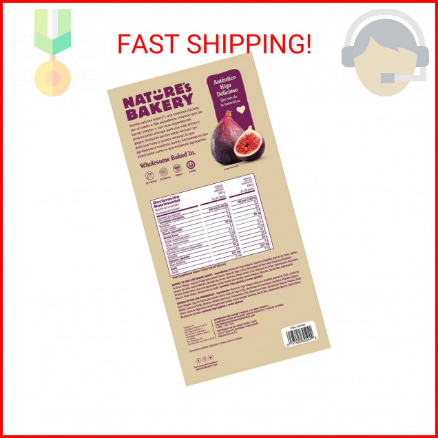 Nature's Bakery Fig Bar (40 Pack/ 5 LBS)