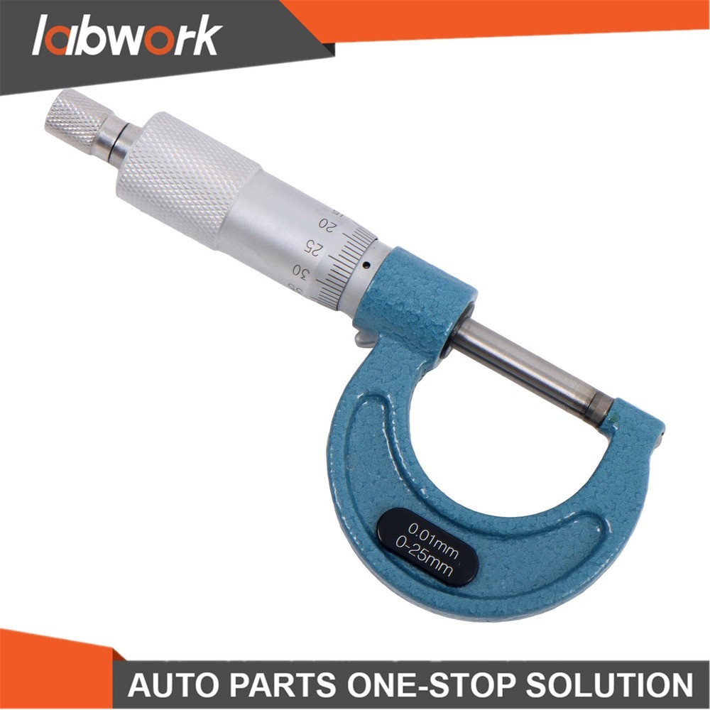 Labwork Outside Micrometer 0-1" Measuring Tool 0.0001" Graduation Set