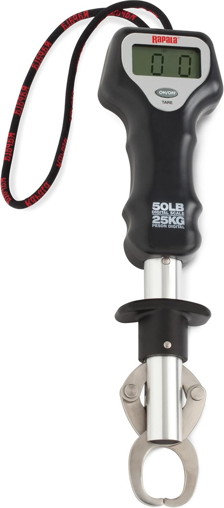 227863 Digital Fish Gripper, Black/Silver