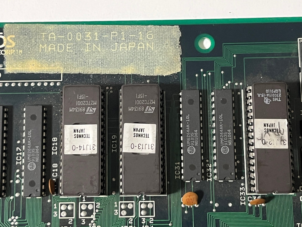 WWF WrestleFest Arcade Game JAMMA PCB Japan