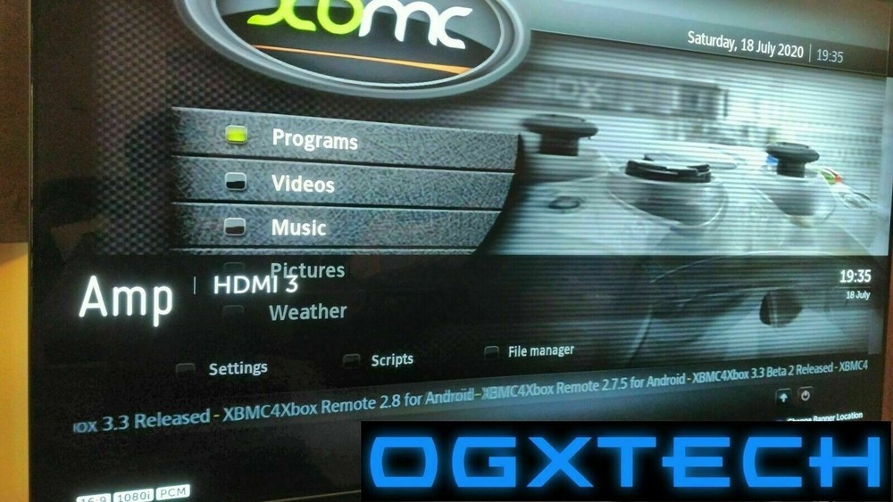 Original OG XBOX Component Cable Official Microsoft HD AV Pack 5.1 Optical