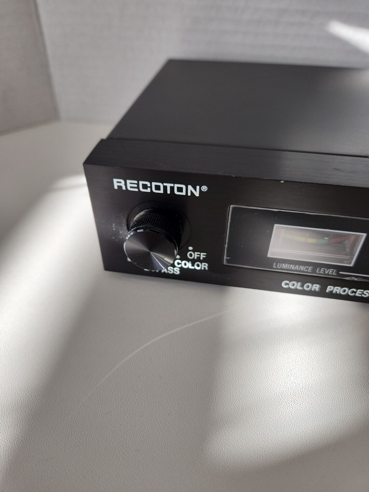 Recoton V650 Color Processor Enhancer Untested Read