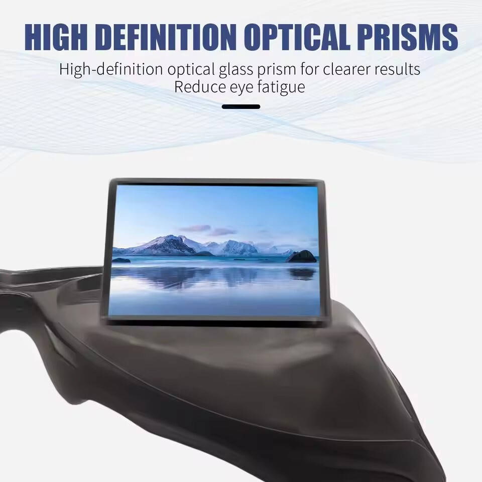 Horizontal Lazy Glasses 90° Reflection For Lying Down Reading/Mobile Phone
