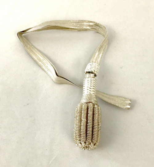 Officer's Silver Sword Knot - Reenactment